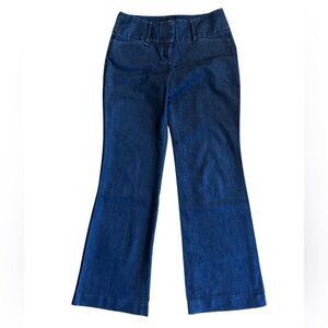 Express Women's Y2K Editor Cotton Denim Flare Low Rise Jeans Size 2